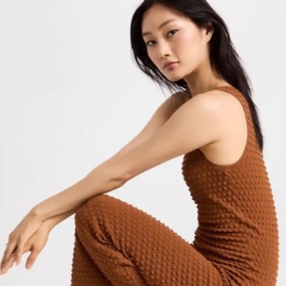 Helmut Lang Mini Spike MIDI pecan size small NWT